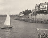 ILLE-ET-VILAINE. Dinard. Près de l'embarcadère 1902 old antique print picture