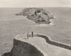 ILLE-ET-VILAINE. Le Décollé, à Saint-Lunaire 1902 old antique print picture