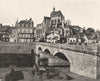 MAYENNE. L'église, à Mayenne 1902 old antique vintage print picture