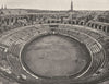 GARD. Arènes de Nîmes 1902 old antique vintage print picture