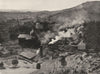 GARD. Les mines de Rochebelle, à Alès 1902 old antique vintage print picture