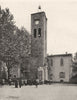 GARD. Tour de I'Horloge, à Saint-jean-DU-Gard 1902 old antique print picture