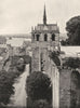 INDRE-ET-LOIRE. Chapelle Saint-Hubert, à Amboise 1903 old antique print