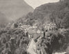 HAUTES-PYRÉNÉES. Saint-Sauveur- Vue générale 1903 old antique print picture