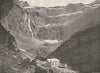 HAUTES-PYRÉNÉES. Le cirque de Gavarnie 1903 old antique vintage print picture