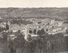HAUTES-PYRÉNÉES. Bagnères-de-Bigorre- Vue générale 1903 old antique print