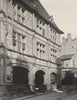HAUTE-SAÔNE. Luxeuil- Maison de François Ier 1905 old antique print picture