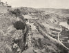 LOT. Vue prise de Capdenac-le-Vieux 1904 old antique vintage print picture