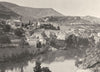 AVEYRON. Creyssels-sur-le- Tarn 1903 old antique vintage print picture