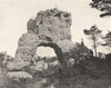 AVEYRON. Montpellier-le-Vieux- Porte de Mycènes 1903 old antique print picture