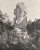 AVEYRON. Montpellier-le-Vieux- La Belle- Mère 1903 old antique print picture