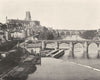 TARN. Albi- Vue générale prise du pont neuf 1903 old antique print picture