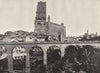 TARN. Albi- Vue générale 1903 old antique vintage print picture