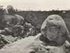 TARN. Le Sidobre- Rocher branlant (2)  1903 old antique vintage print picture