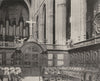 VAR. Intérieur de I'église de Saint-Maximin 1903 old antique print picture