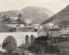 ALPES-MARITIMES. L'Escarène 1903 old antique vintage print picture
