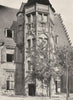 CHER. Bourges- Cour du Petit Lycée. tourelle d'escalier 1905 old antique print