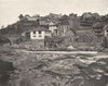 ARIÈGE. Saint-Lizier- Vue générale 1903 old antique vintage print picture