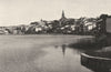 AUDE. Castelnaudary- Le port 1903 old antique vintage print picture