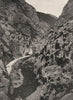 AUDE. La route dans la gorge de Pierre- Lys 1903 old antique print picture
