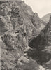 AUDE. Vallée du Rébenty- Gorges de Joucou 1903 old antique print picture