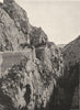 PERPIGNAN. St- Paul-de-Fenouillet- Gorges I'Agly, Antoine Galamus 1903 print