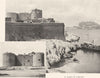 BOUCHES-DU-RHÔNE. Le Château d'If, à Marseille 1902 old antique print picture