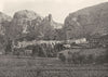 ALPES-DE-HAUTE-PROVENCE. Vue générale de Moustiers 1902 old antique print