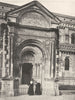 HAUTE-GARONNE. Toulouse- Porte latérale de Saint-Sernin 1903 old antique print