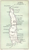 LUNDY ISLAND. Devon. Bristol Channel. WARD LOCK 1897 old antique map chart