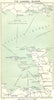 CHANNEL ISLANDS. Jersey Guernsey Sark Cotentin peninsula. WARD LOCK 1925 map
