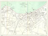 WALES. Plan of Colwyn Bay. WARD LOCK 1936 old vintage map chart