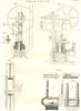 ENGINEERING. Steam Engine diagram. (Oxford Encyclopaedia) 1830 old print