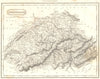 SWITZERLAND. Switzerland. (Oxford Encyclopaedia) 1830 old antique map chart