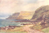 IRELAND. Ulster. The Giant's Causeway c1912 old antique vintage print picture