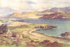 ULSTER. The Entrance to Mulroy Bay, Donegal. Beach. Boat. Cottage. c1912 print