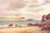 IRELAND. Munster. Entrance to Cork Harbour. Sailing boat. Beach. c1912 print