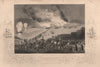 CRIMEAN WAR. Retreat of the Russians from Sevastopol Sept. 8, 1855 1860 print