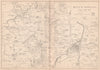 FRANCO-PRUSSIAN WAR. Battle of Gravelotte August 18 1870. Metz. Moselle 1875 map