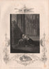 FRANCE. Lewis VII. King of France, before Becket's Tomb. Death of Becket 1853