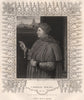BRITISH HISTORY. Cardinal Wolsey. TALLIS 1853 old antique print picture