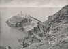 HOLYHEAD. South Stack Lighthouse. Wales 1900 old antique vintage print picture