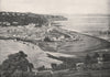 TEIGNMOUTH. View of the town. Boats. Pier. Devon 1900 old antique print