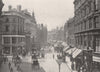 BIRMINGHAM. New Street. Busy scene. Many carriages 1900 old antique print