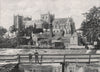 YORKSHIRE. Ripon Minster 1900 old antique vintage print picture
