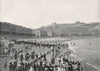 DOVER. Esplanade. The Castle and Beach. Many children. Kent 1900 old print