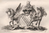 LANDSDOWN. Coat of Arms. Heraldry 1790 old antique vintage print picture