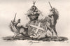 PLYMOUTH. Coat of Arms. Heraldry 1790 old antique vintage print picture