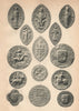 SPANISH SEALS. Toledo Oxoma Juannes Mast'ceta Canberos Artois Fulco Ivanes 1907