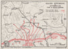 FIRST WORLD WAR. Vardar Offensive, September 1918. Macedonia 1937 old map
